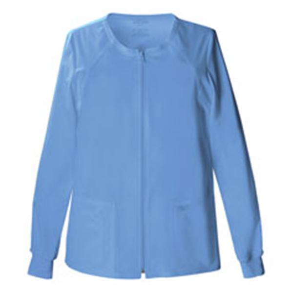 Cherokee Workwear Jacket Warm-Up 55% Cotton / 42% Polyester / 3% Spandex Womens Ceil Md 4Pckt Ea - 4315-CIEW-M