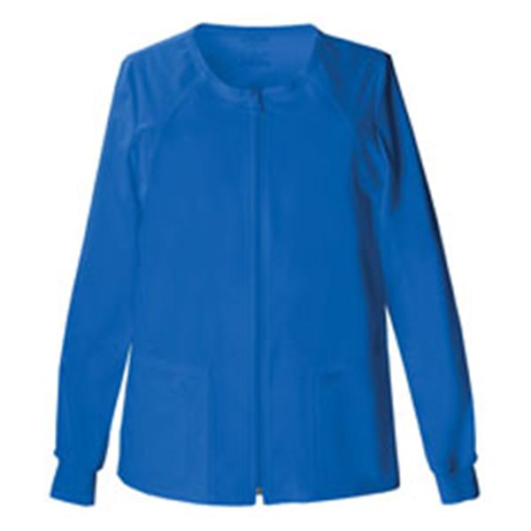 Cherokee Workwear Jacket Warm-Up 55% Cotton / 42% Polyester / 3% Spandex W Rylblu 5Xl 4Pckt Ea - 4315-ROYW-5X