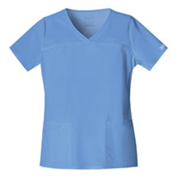 Cherokee Workwear Shirt Scrub Cherokee 4727 Womens 3X Large Ceil Blue Ea - 4727-CIEW-3X