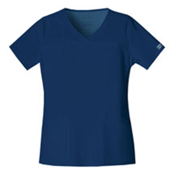 Cherokee Workwear Shirt Scrub Cherokee 4727 Womens Medium Navy Ea - 4727-NAVW-M