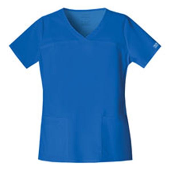 Cherokee Workwear Shirt Scrub Cherokee 4727 Womens 2X Large Royal Blue Ea - 4727-ROYW-2X