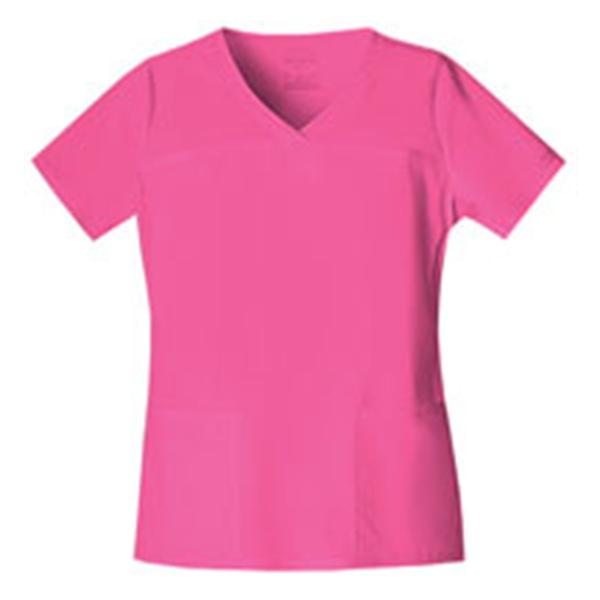 Cherokee Workwear Shirt Scrub Cherokee 4727 Womens 2X Large Pink Ea - 4727-SHPW-2X