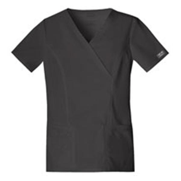 Cherokee Workwear Shirt Scrub Cherokee 4728 Womens 3X Large Black Ea - 4728-BLKW-3X