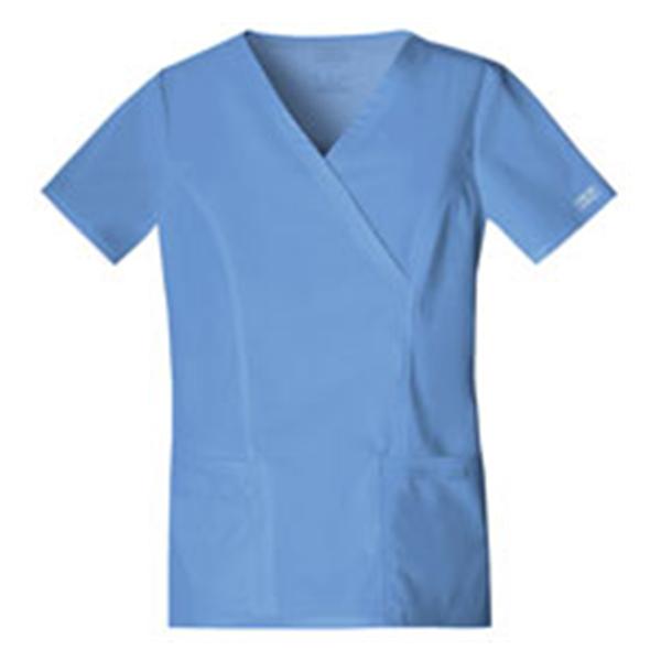 Cherokee Workwear Shirt Scrub Cherokee 4728 Womens 4X Large Ceil Blue Ea - 4728-CIEW-4X