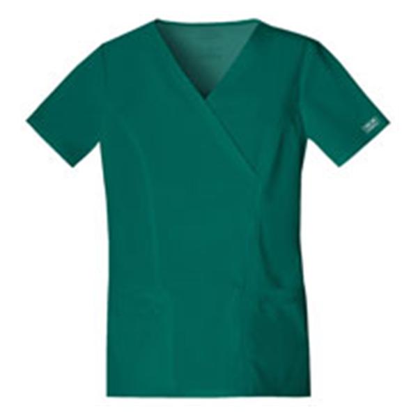 Cherokee Workwear Shirt Scrub Cherokee 4728 Womens Small Hunter Ea - 4728-HUNW-S