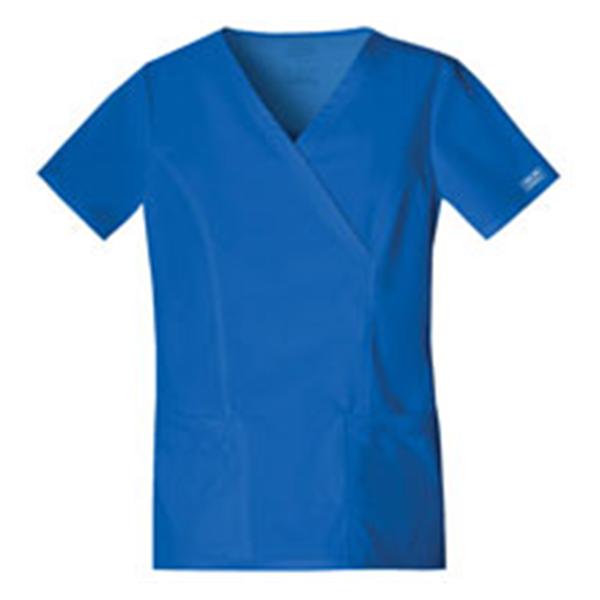 Cherokee Workwear Shirt Scrub Cherokee 4728 Womens Medium Royal Blue Ea - 4728-ROYW-M