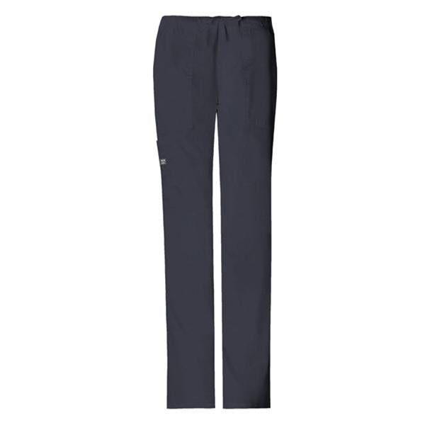 Cherokee Workwear Pant Scrub Cherokee 4044 Womens X-Small Petite Pewter Ea - 4044P-PWTWXS