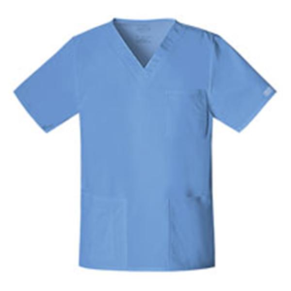 Cherokee Workwear Shirt Scrub Cherokee 4725 Unisex X-Large Ceil Blue Ea - 4725-CIEW-XL