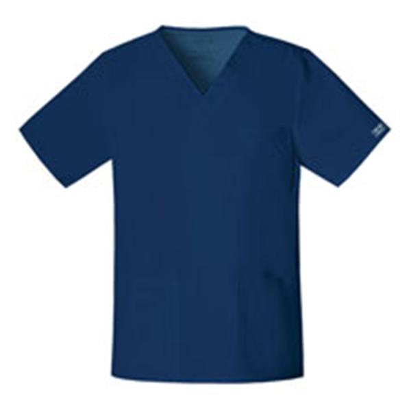 Cherokee Workwear Shirt Scrub Cherokee 4725 Unisex Medium Navy Ea - 4725-NAVW-M