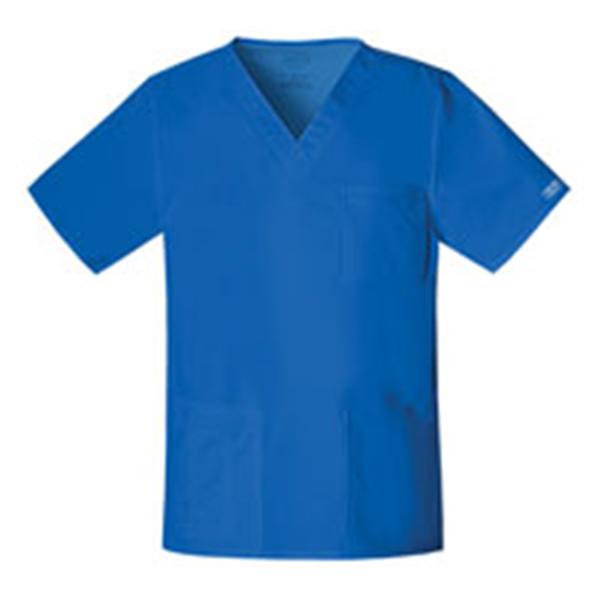 Cherokee Workwear Shirt Scrub Cherokee 4725 Unisex 5X Large Royal Blue Ea - 4725-ROYW-5X