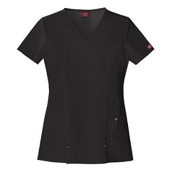 Dickies Shirt Scrub Dickies 82851 Womens X-Large Black Ea - 82851-BLKZXL