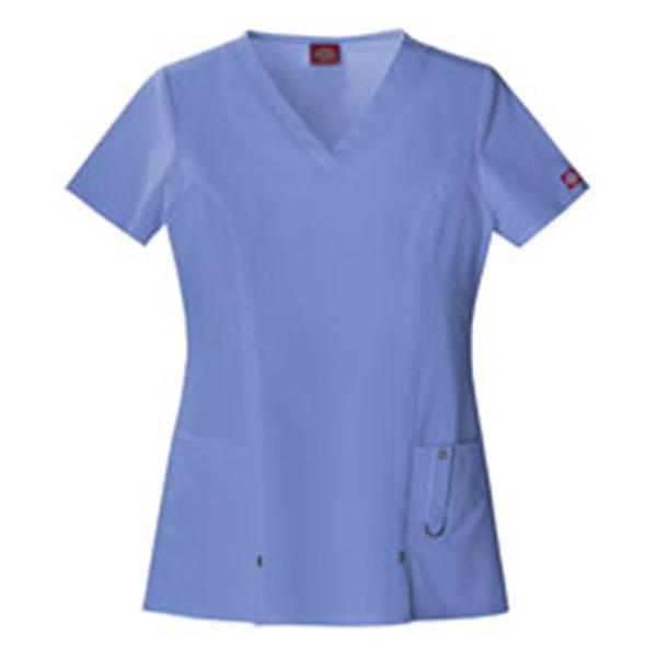 Dickies Shirt Scrub Dickies 82851 Womens X-Large Ceil Blue Ea - 82851-CBLZXL