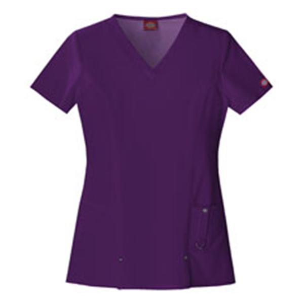Dickies Shirt Scrub Dickies 82851 Womens 3X Large Eggplant Ea - 82851-EGPZ3X