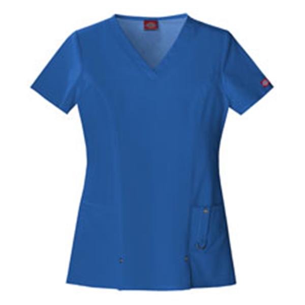 Dickies Shirt Scrub Dickies 82851 Womens Small Royal Blue Ea - 82851-RYLZ-S