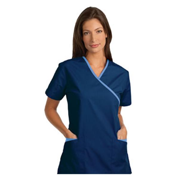 Fashion Seal Shirt Scrub Fashion Seal 7026 Womens X-Small Navy / Ceil Ea - 7026-XS