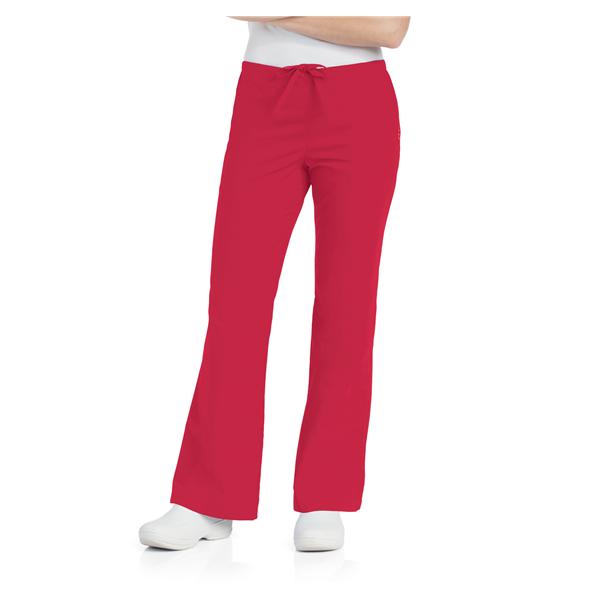 Landau Uniforms Pant Scrub Womens True Red Ea - 8335-TRP-MED