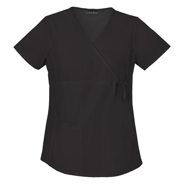 Cherokee Workwear Shirt Scrub 2892 Womens Small Black Ea - 2892-BLKB-S