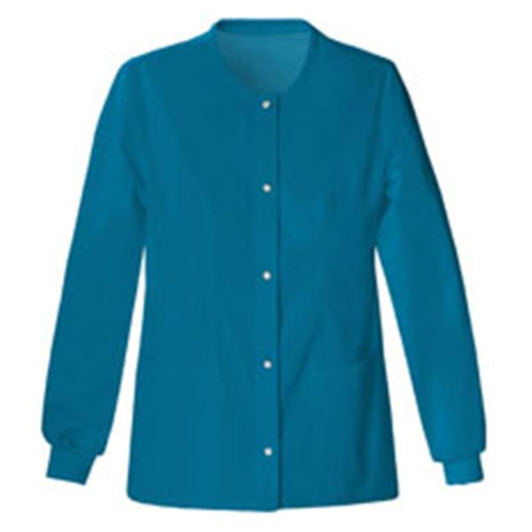Luxe Jacket Warm-Up Poly/Ryn/Spndx Luxe W Crbnbl Xl 27.5" 3Pkt Ea - 1330-CARV-XL