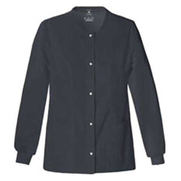 Luxe Jacket Warm-Up Poly/Ryn/Spndx Luxe W Pwtr 5Xl 27.5" 3Pkt Ea - 1330-PEWV-5X