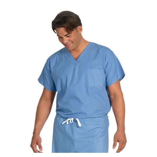 Fashion Seal Shirt Scrub Unisex Large Ceil Blue Ea - 6800-L