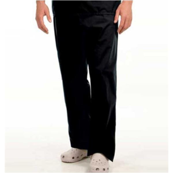 Fashion Seal Scrub Pant Unisex X-Small Long Black Ea - 78889-XS