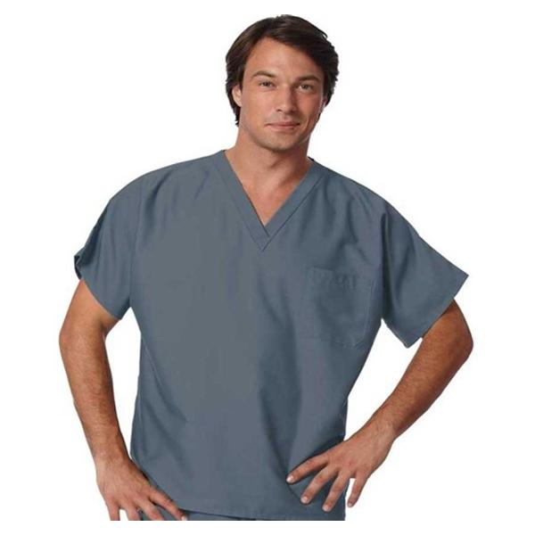 Fashion Seal Shirt Scrub Fashion Seal 78785 Unisex Large Pewter Ea - 78785-L