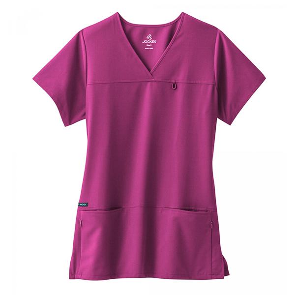 Jockey (TM) Scrubs Shirt Scrub Jockey 2299 Womens Medium Plum Ea - 2299-1240-M