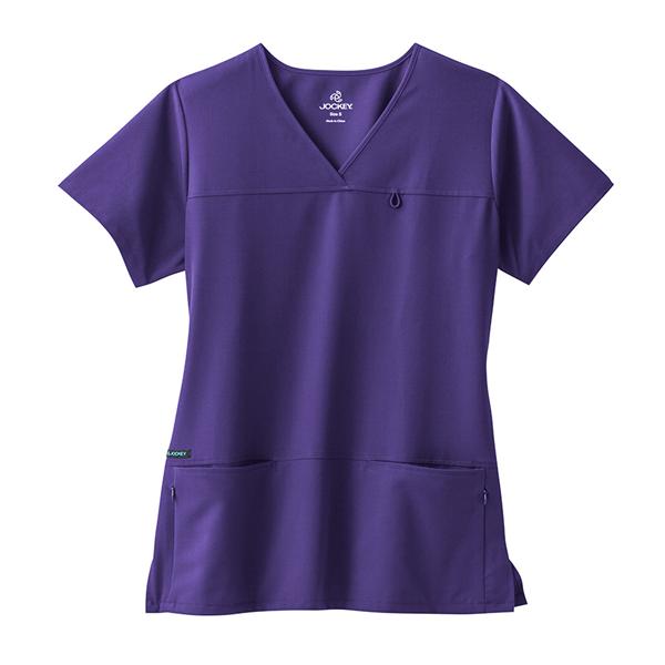 Jockey (TM) Scrubs Shirt Scrub Jockey 2299 Womens Medium Purple Ea - 2299-122-M