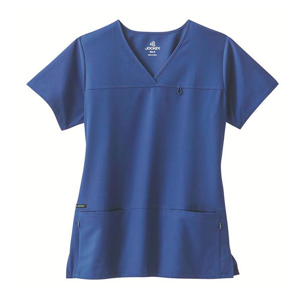 Jockey (TM) Scrubs Shirt Scrub Jockey 2299 Womens 2X Large Royal Blue Ea - 2299-064-2X