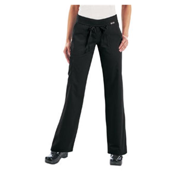 Koi by Kathy Peterson Scrub Pant 713 Womens 3X Large Petite Black Ea - 713P-02-3XL