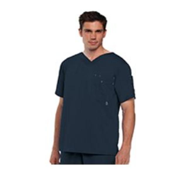 Grey's Anatomy (TM) Shirt Scrub Greys Anatomy 0107 Mens X-Large Steel Grey Each - 0107-905-XL