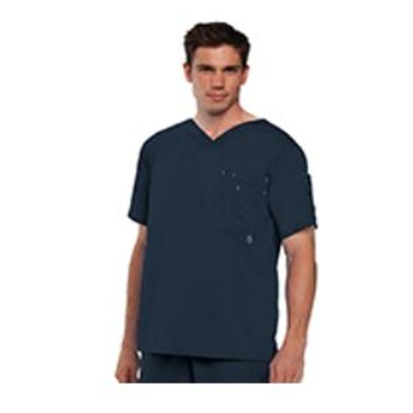 Grey's Anatomy (TM) Shirt Scrub Greys Anatomy 0107 Mens 3X Large Steel Grey Each - 0107X-905-3X