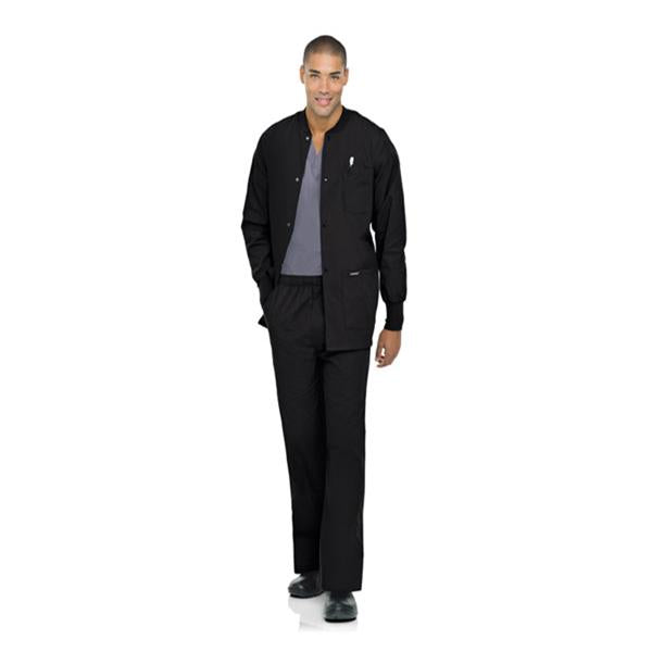 Landau Uniforms Jacket Warm-Up 65% Polyester / 35% Cotton Mens Black Small 5 Pockets Ea - 7551-BKP-S