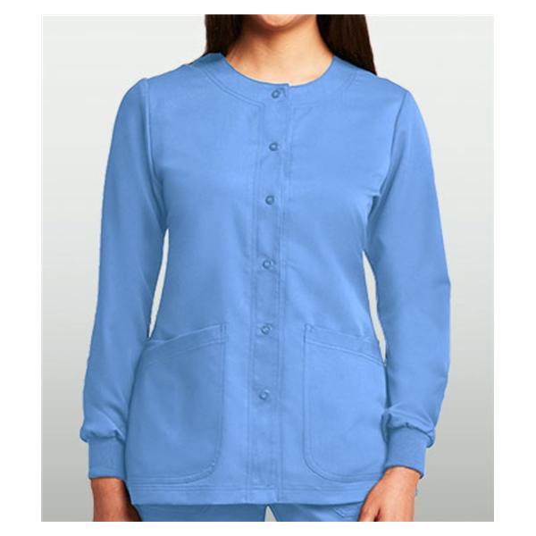 Grey's Anatomy (TM) Jacket Warm-Up 77% Polyester / 23% Rayon Greys Anatomy Womens Ceil Lg 4Pckt Ea - 4450-40-L