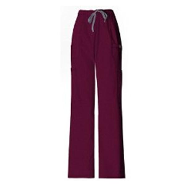 Dickies Pant Scrub Dickies 81003 Mens 2X Small Wine Ea - 81003-WINZXXS