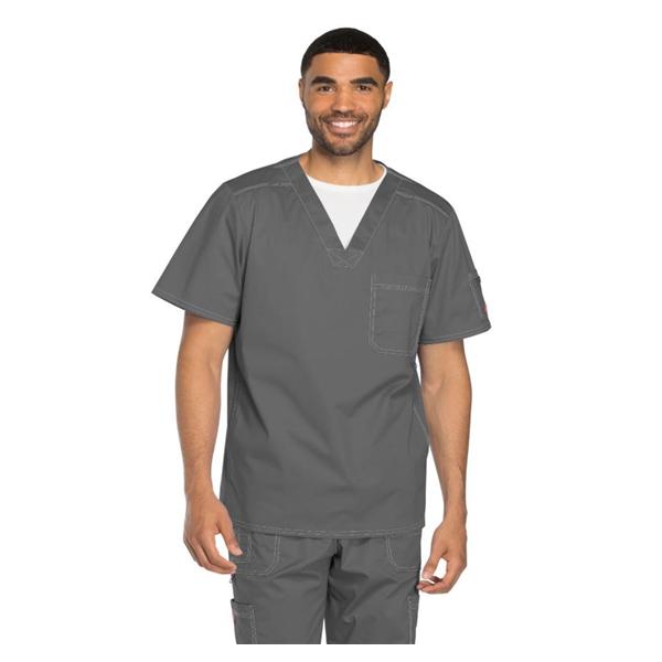Dickies Shirt Scrub Dickies 81722 4X Large Pewter Ea - 81722-PEWZ-4XL