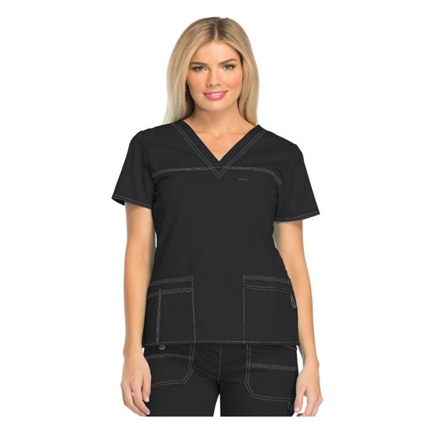 Dickies Shirt Scrub Dickies 81745 4X Large Black Ea - 817455-BLKZ-4XL