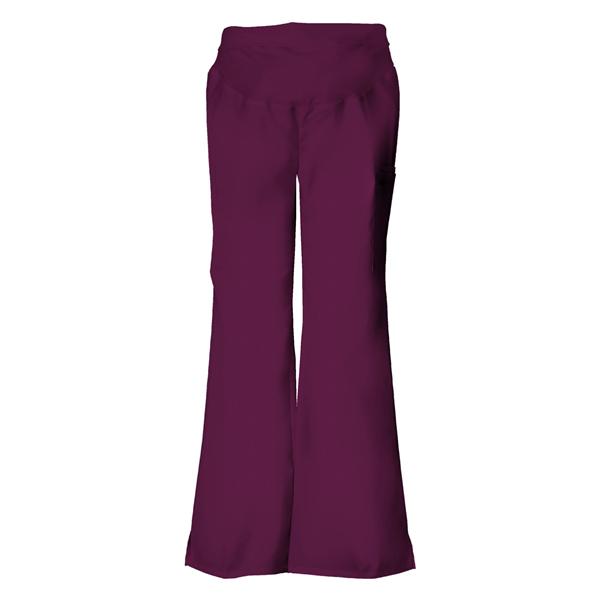 Cherokee Workwear Pant Scrub Cherokee 2092 Womens Medium Wine Ea - 2092-WNEB-M