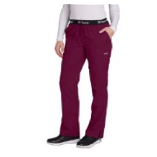 Grey's Anatomy (TM) Scrub Pant Greys Anatomy 4275 Womens 2X Small Petite Wine Each - 4275P-65-XXS