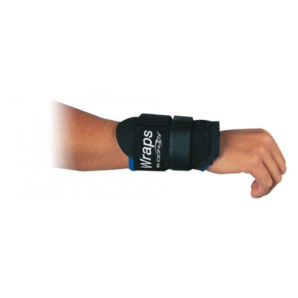 DJO Wrap Donjoy Adult Wrist Nylon/Neoprene Black Size Large Universal Ea - 11-0386-4-06060