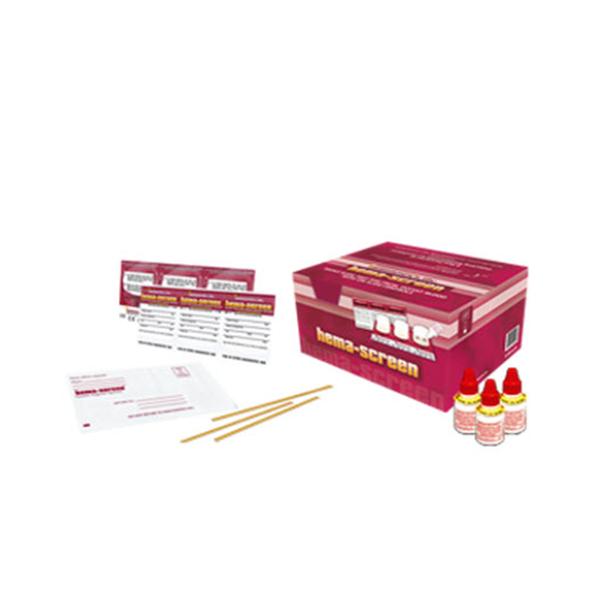 Immunostics Inc Hema-Screen Fob: Fecal Occult Blood Test Kit Clia Waived W/ Spply 50 Count Ea - HSPP-50