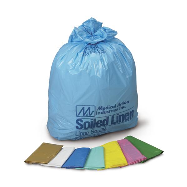 Medical Action Industries Bag Biohazard 31X41" Plastic Yellow Symbol Non-Sterile 250/Case - 47-57