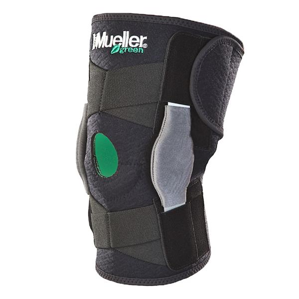 Mueller Sports Medicine Brace Wraparound Mueller Green Knee Neo Blk Size One Size Fits All Universal Ea - 86455