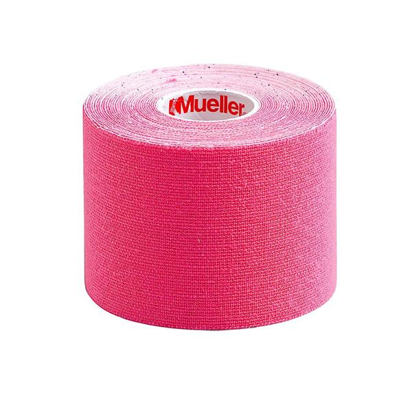 Mueller Sports Medicine Tape Kinesiology Cotton/Elastic 2"X16.5 Pink 6/Cr - 28277