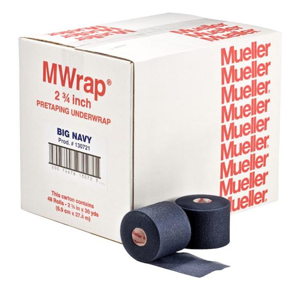 Mueller Sports Medicine Underwrap Athletic Foam 2.75"X30Yd Self-Adhesive Navy 48/Ca - 130721
