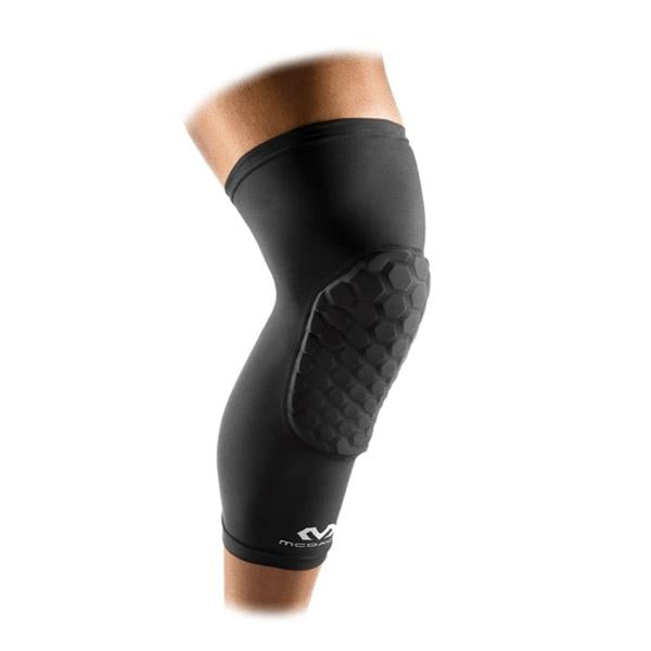 McDavid Sleeve Performance Extended Length Leg Hexpad Black Size Small 1/Pr - 6446-S