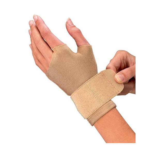 Mueller Sports Medicine Glove Compression/Support Hand Beige Size Medium 1/Pr - 6903
