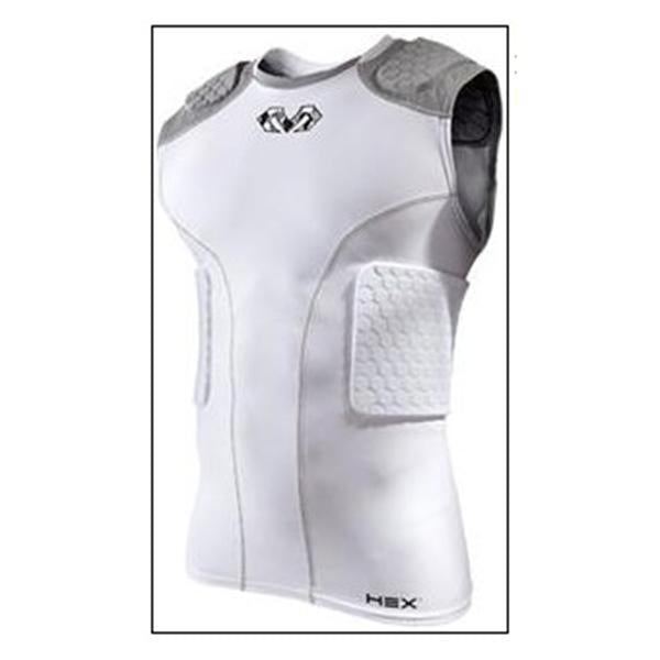 McDavid Shirt Athletic Hex White/Gray Size Small Ea - 7932-WG-S