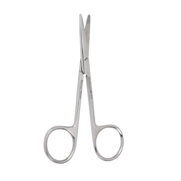 Miltex-Integra Scissors Strabismus Vantage 4" Blunt Straight Standard Stainless Steel Ea - V95-312