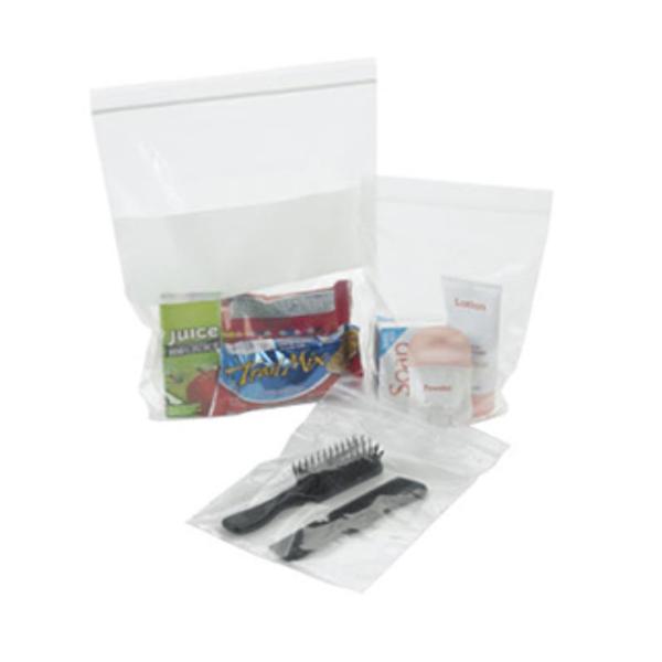 Medegen Medical Products, Bag Transport Plstc 2 Zpr Flat Pack 100/Pack 10 Packs 8X10" Clear 1000/Ca - Z2.0810